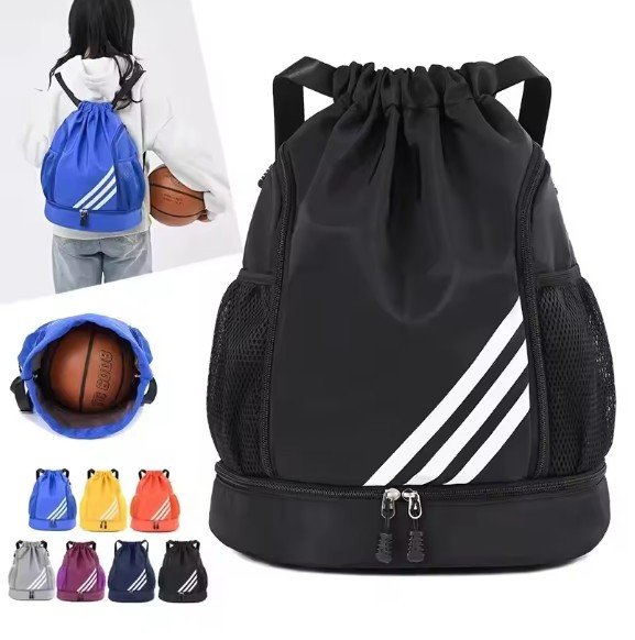 Sport Basketball Backpack Travel Outdoor Waterproof Swimming Fitness Travel Sports Bag Basketball Pouch Hiking Climbing Backpack