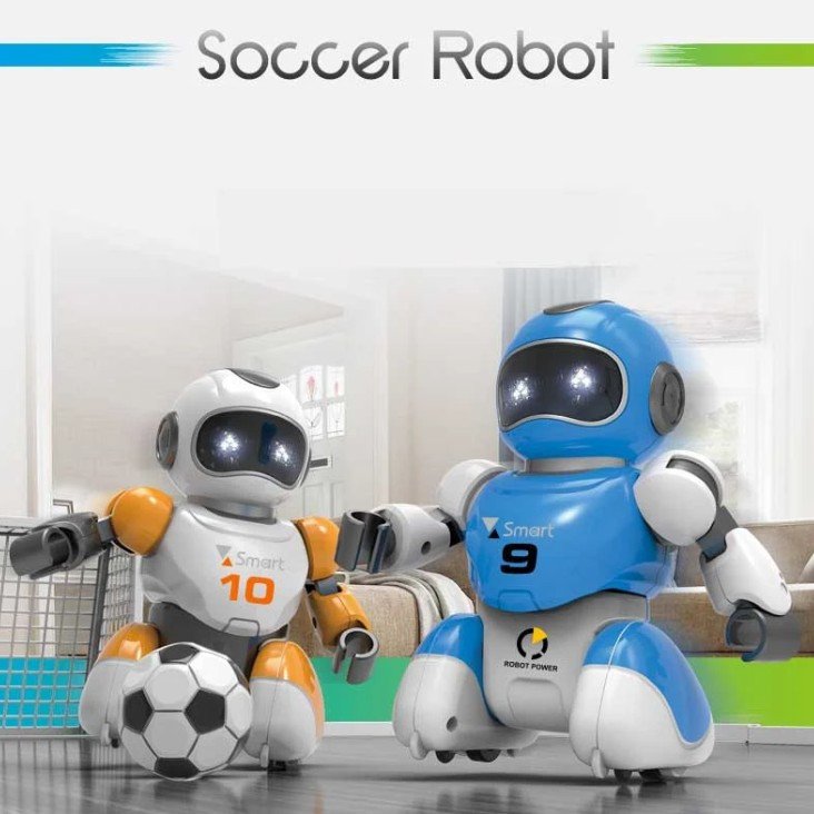 1set 2pcs robot RC Soccer Robot Electric Dancing football Simulation Robot Programmable Educational parent-child match game toy