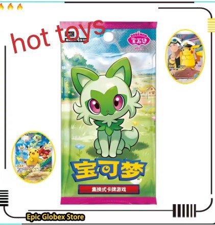 100%Original Genuine Pokemon Trading PTCG Cards Collected Gem Bag Refrigerator Magnet Hi Deck Ibrahimovic Pikachu Plush Gift